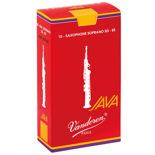Vandoren Java Red filed rieten sopraan (10 st)